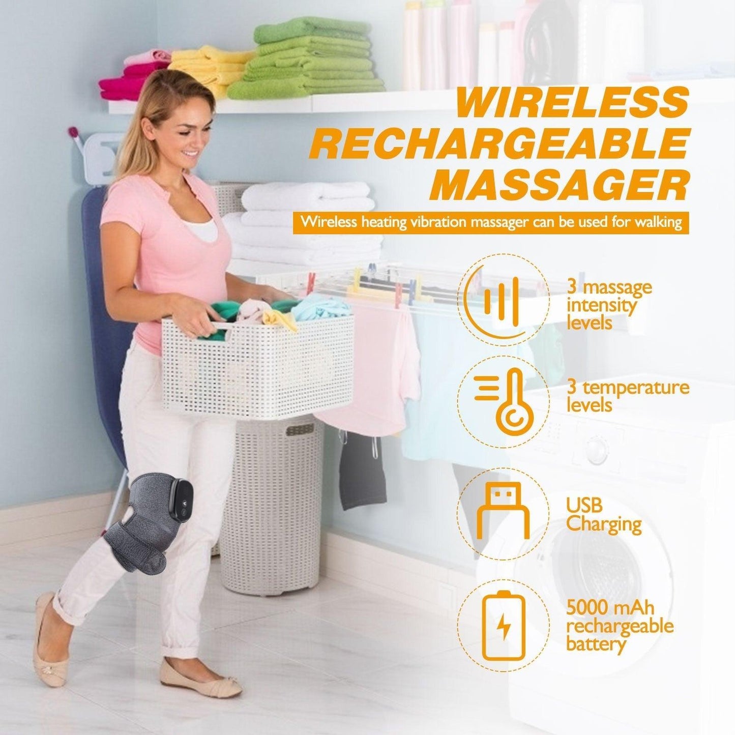 Electric Heating Therapy Knee Massager - Treatmedy