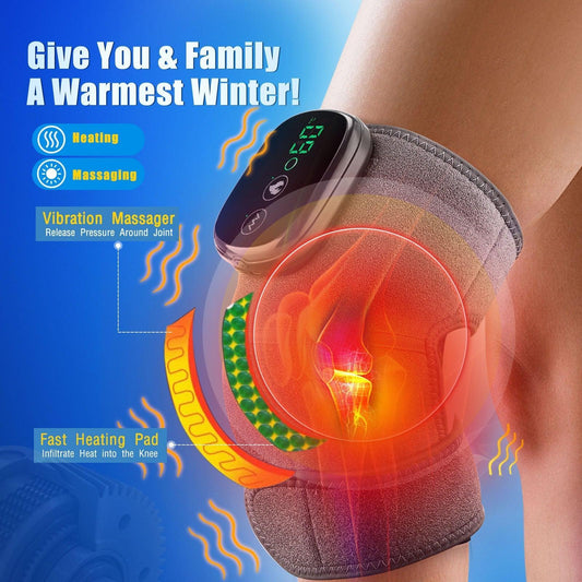 Electric Heating Therapy Knee Massager - Treatmedy